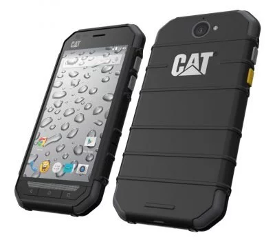 Viel Gummi schützt das CAT S30 vor äußeren Einflüssen.