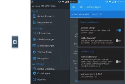 Mit Device Control die Kontrolle über das Gerät behalten.