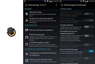 Der ROM Manager ist ein "Must-Have-App" für alle "Flashaholics".
