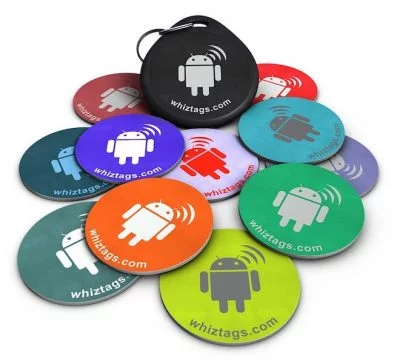 Die bunten NFC-Tags sind ein praktisches Zubehör für jedes NFC-fähige Android-Gerät.
