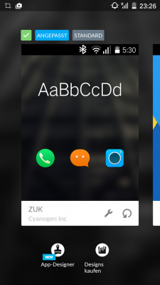 Über die Theme-Engine von Cyanogen OS lässt sich das Aussehen der Android-Oberfläche anpassen.