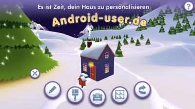 Jedes Haus wird von dir mit Farbe verschönert. Außerdem vergibst du einen Namen.