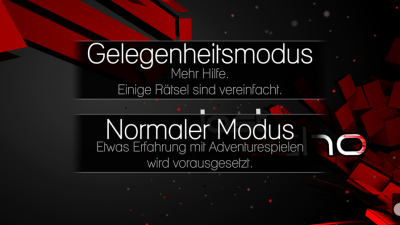 Es sind zwei Spielmodi verfügbar.