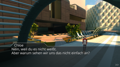 Chloe spricht im Traum zu dir und gibt dir Hinweise.