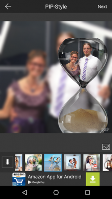Verschiedene Styles sind vorhanden oder werden von dir heruntergeladen.