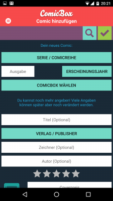Du fügst deine Comics ganz einfach hinzu.