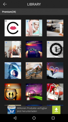 Viele weitere Styles findest du in der Library zum Download.