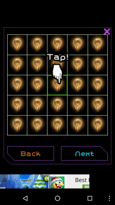 Die App erklärt dir kurz, wie du die Lampen zum Leuchten bringst.