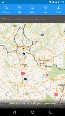 Im Ausland sind mehrere User aktiv.