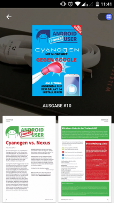 Alle Artikel gibt es auch in buntem Layout geeignet für Geräte mit 5" Display oder größer.