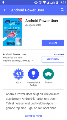 Android Power User ist ab sofort komplett gratis.