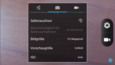 Manchmal ist weniger mehr: Persönlich fand ich die Fotos mit Stabilisator und im 16:9-Format mit 9,6 Megapixeln besser.