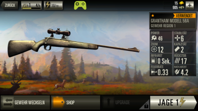 Du findest detaillierte Informationen zu jedem Gewehr.