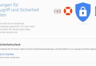 Google Sicherheitscheck machen und gratis 2 GByte Drive-Speicher erhalten