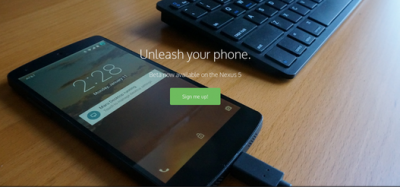 Aktuell steht MaruOS lediglich als Beta-Version für das Nexus 5 zum Download bereit. Dazu muss man sich registrieren.
