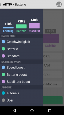 Die Basismodi der App sind gratis, du musst dann aber mit kleinen Einschränkungen leben.