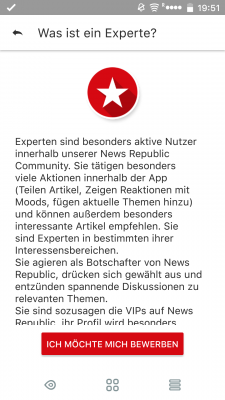 Wir haben uns schon mal für die VIP-Mitgliedschaft beworben ;-)