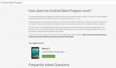 Google bietet die neue Android-Version zum ersten Mal auch als OTA-Update an.