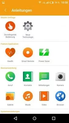 Zu sämtlichen von Gigaset entwickelten Apps gibt es eine Kurzanleitung.