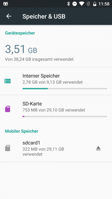 Unter CysanogenMod 13.0 kannst du eine microSD-Karte auch als internen Speicher formatieren.