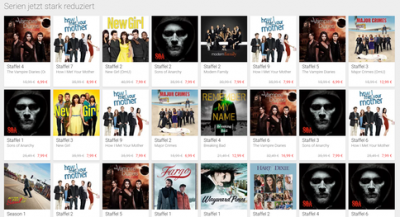Auch Fans von TV-Serien kommen bei der aktuellen Aktion von Google voll auf ihre Kosten.