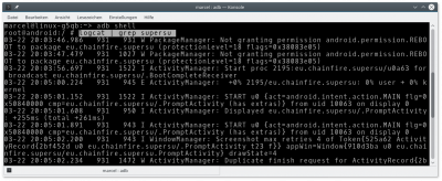 logcat-grep-supersu