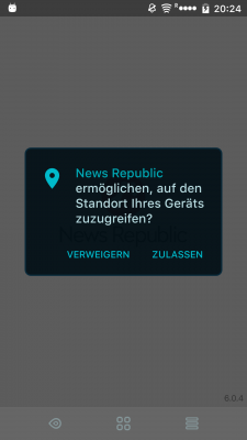 Wenn du der App keinen Zugriff auf deinen Standort erlauben möchtest, dann musst du das auch nicht.