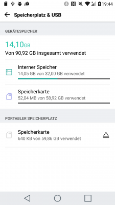 Wer auf der Kommandozeile Hand anlegt, kann auch den internen Speicher via microSD-Karte erweitern.