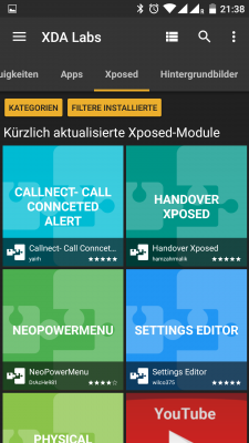 Xposed-Fan? Mit XDA Labs bleibst du auf dem Laufenden, was sich gerade tut!