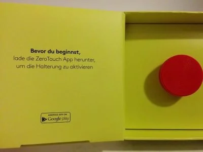 Ohne die ZeroTouch App ist die Logi-Lösung nur eine teure KFZ-Halterung.