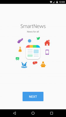 Smart News beinhaltet News aus sämtlichen Bereichen.