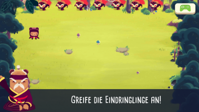 ….greifst Eindringlinge an. 