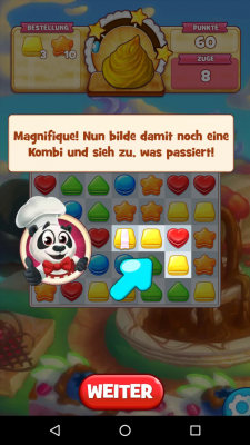 Mit unterschiedlichen Kombinationen löscht du ganze Reihen von Cookies. 