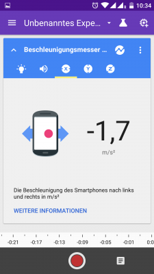 Mit deinem Smartphone kannst du einen beliebigen Winkel messen. 