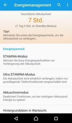 Das M5 bietet ein durchdachtes Energiemanagement.