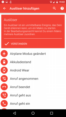 Der Auslöser wird erklärt.