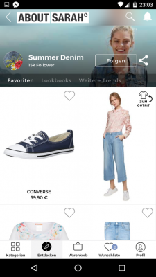 In den Look-Books anderer User findest du garantiert etwas was dir gefällt.