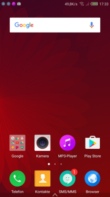 Die Android-Oberfläche des Nubia-Smartphones fällt recht bunt aus und verzichtet auf einen separaten App-Drawer.
