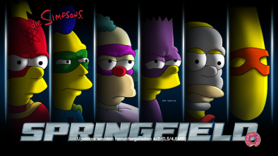 Jede nur erdenkliche Figur aus Springfield ist auch im Spiel zu finden.