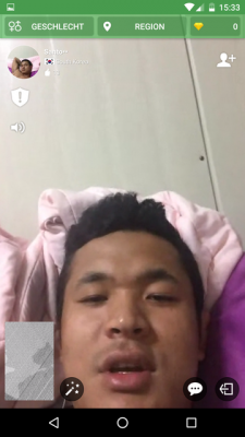 Santo aus South Korea liegt zwar im Bett, ist aber trotzdem anständig geblieben.