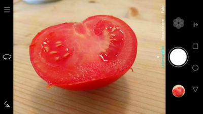 Die Kamera-App des Honor 5X verfügt sogar über einen speziellen Foodporn-Filter :-)