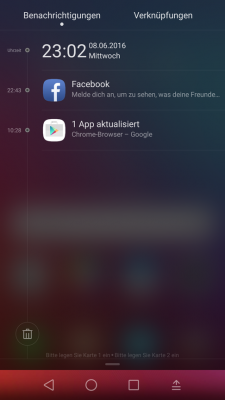 Noch mit Android 5.1: Facebook meldet sich dauernd in den Benachrichtigungen, dass du dich anmelden sollst. Unter Android 6.0 lässt sich die App löschen.