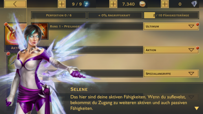 Du verbesserst deine Fähigkeiten.