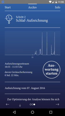 Ein kleines Vormittagsschläfchen nach einer durchfeierten Nacht wird mit allen Geräuschen aufgezeichnet.