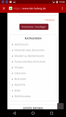 Auf der Webseite findest du das Fleisch sowie die Fleischsprechstunde.