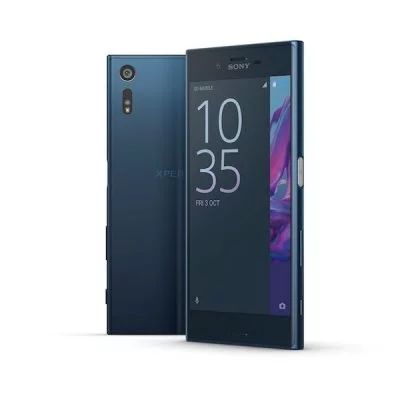 Das Sony Xperia XZ in Wald-Blau.