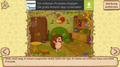 Lesen und Minispiele in einem.