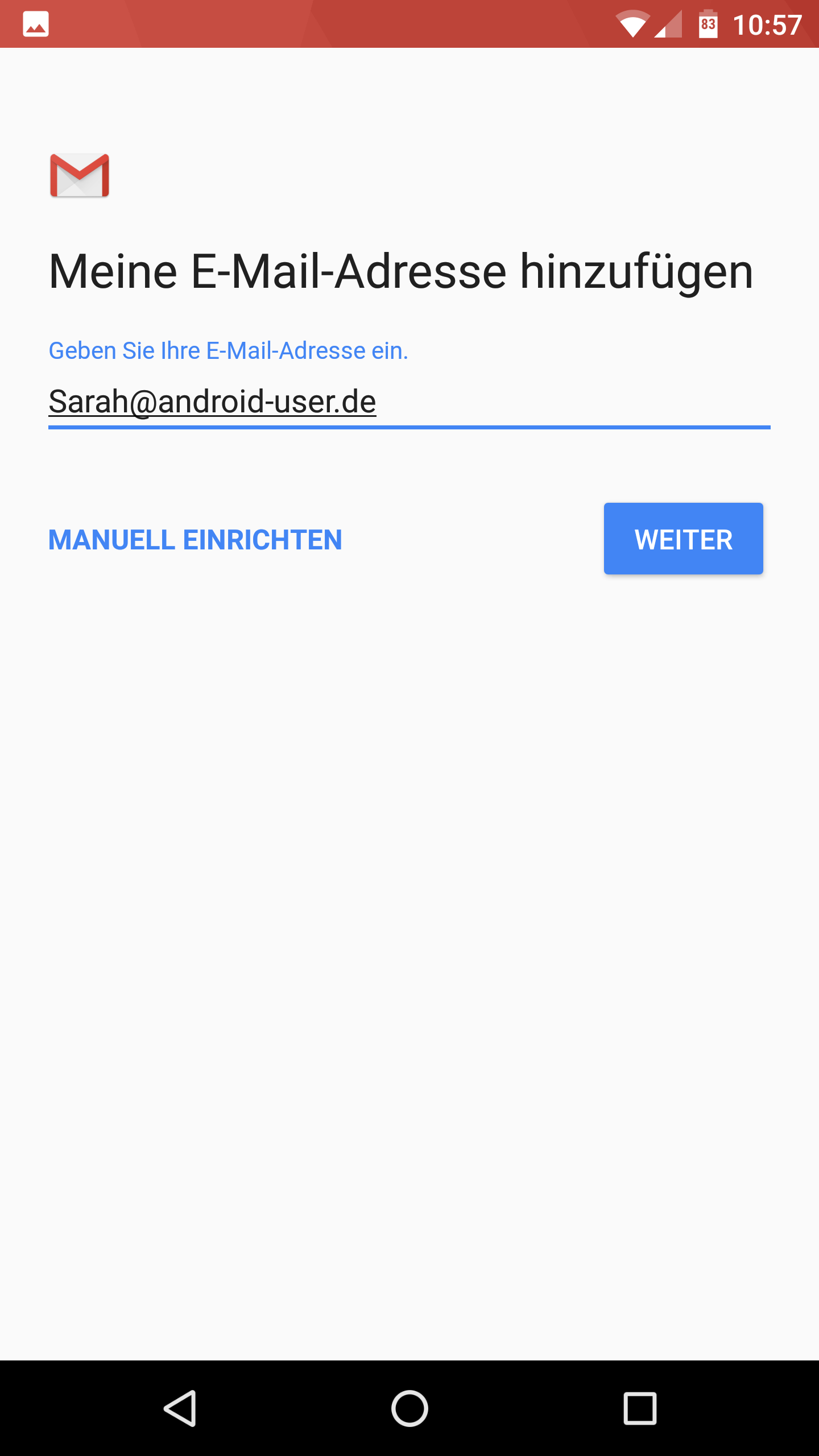 Tipp Wie richte ich andere EMailAdressen bei GMail ein Android