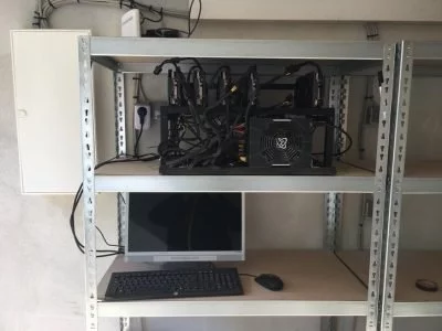 Bitcoin Mining Rig