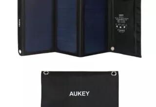Im Kurztest: Aukey 21W Dual Port Solar Charger Model: PB-P4